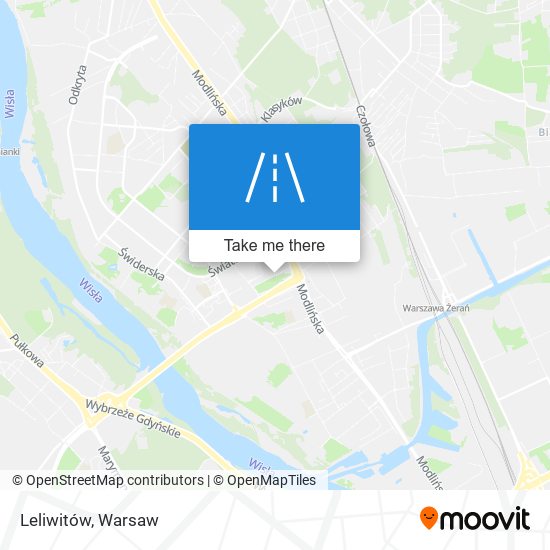 Leliwitów map