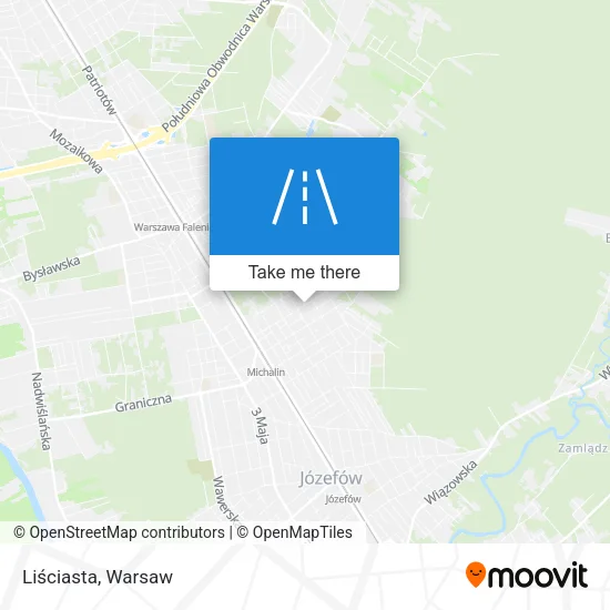 Карта Liściasta