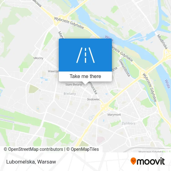Карта Lubomelska