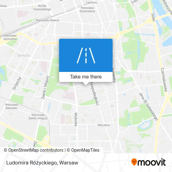 Карта Ludomira Różyckiego