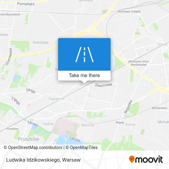 Карта Ludwika Idzikowskiego