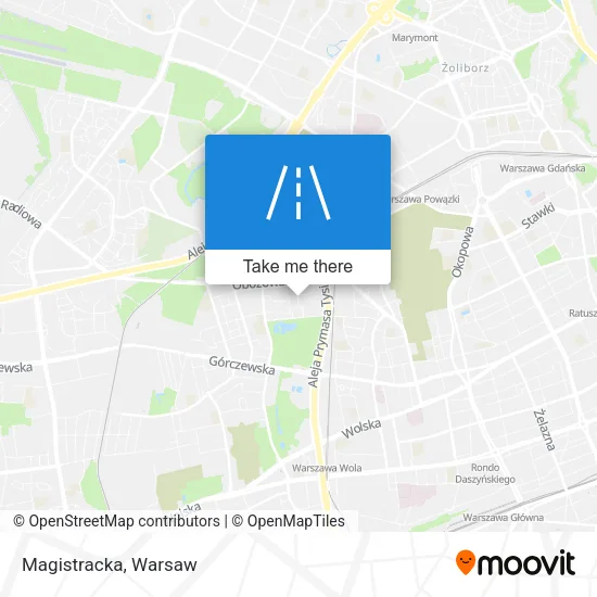 Карта Magistracka