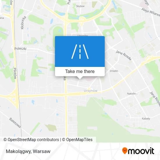 Карта Makolągwy