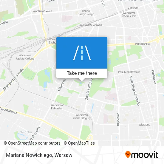 Mariana Nowickiego map