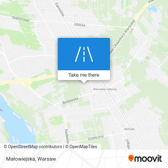 Карта Małowiejska