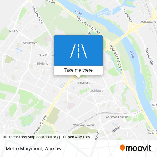 Metro Marymont map