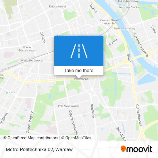 Карта Metro Politechnika 02