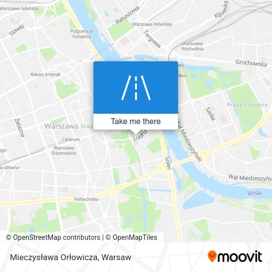 Карта Mieczysława Orłowicza