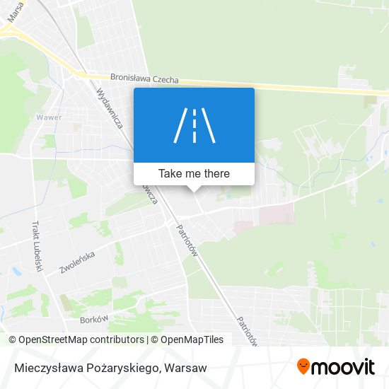 Mieczysława Pożaryskiego map