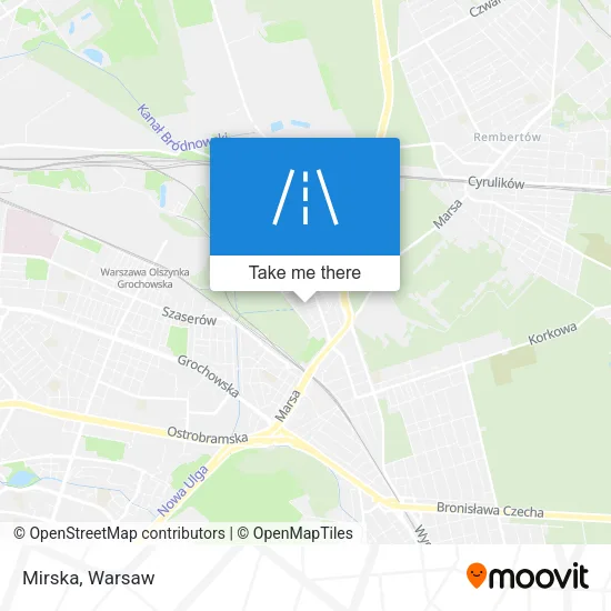 Карта Mirska