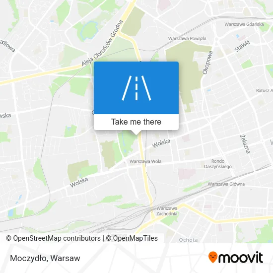 Карта Moczydło