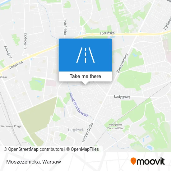 Карта Moszczenicka