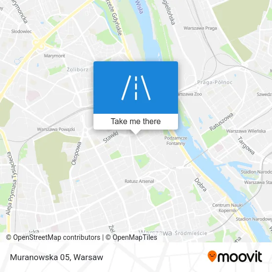 Карта Muranowska 05
