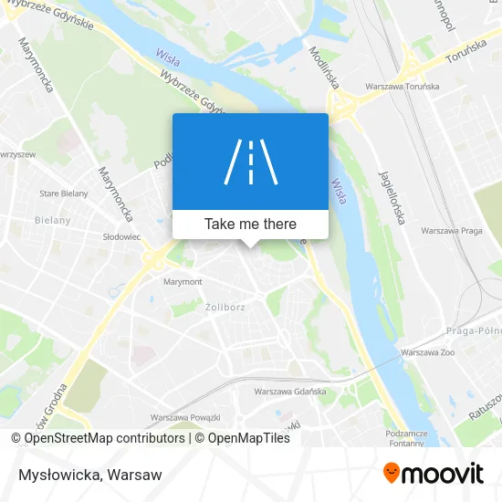 Карта Mysłowicka