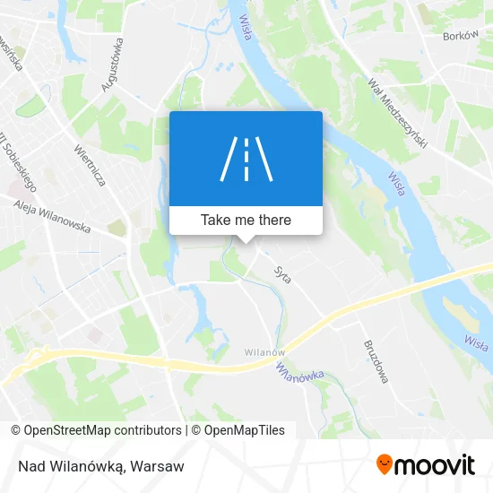 Карта Nad Wilanówką