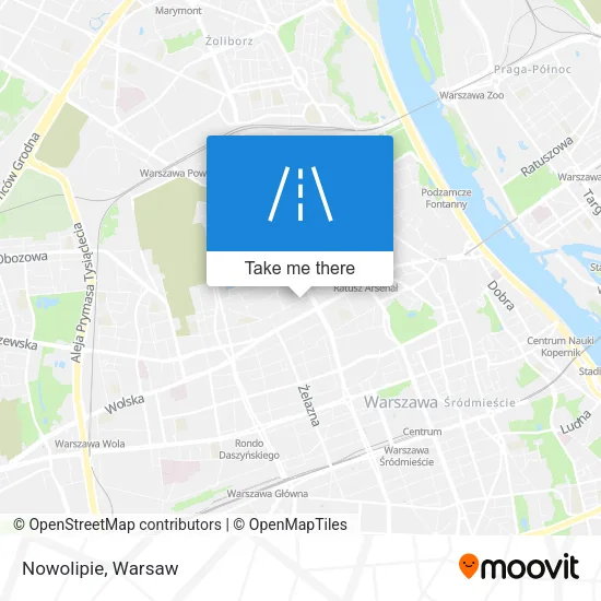 Карта Nowolipie