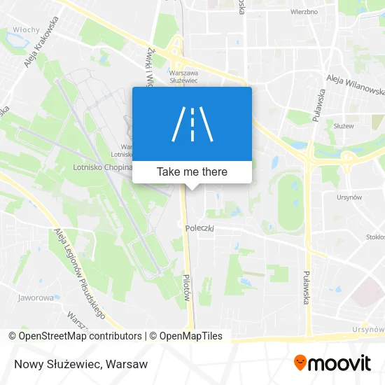 Карта Nowy Służewiec