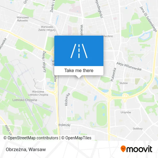 Карта Obrzeżna