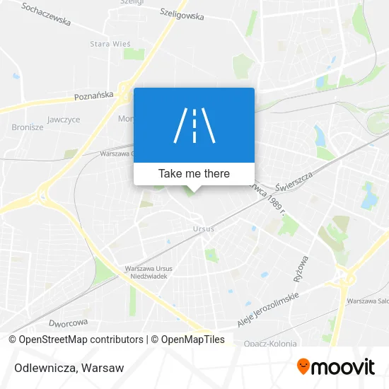Карта Odlewnicza