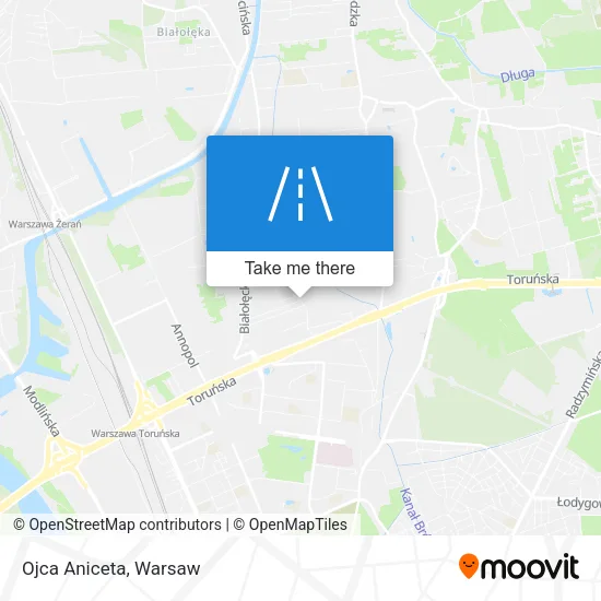 Карта Ojca Aniceta