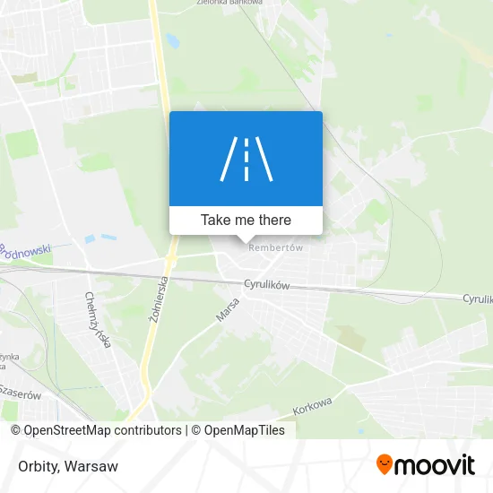 Карта Orbity