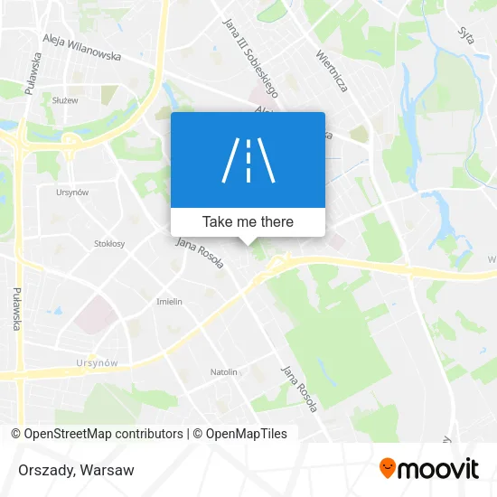 Карта Orszady