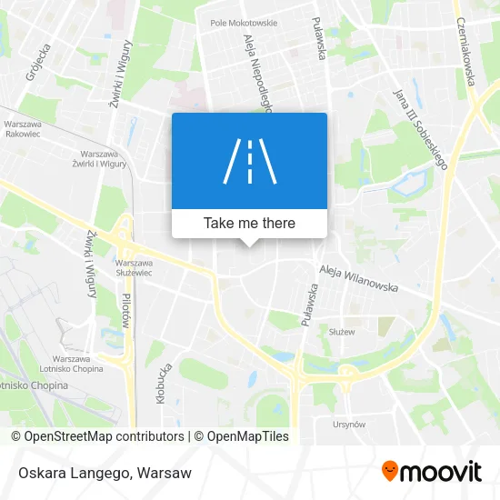 Карта Oskara Langego