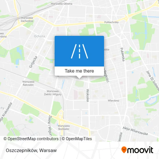 Карта Oszczepników