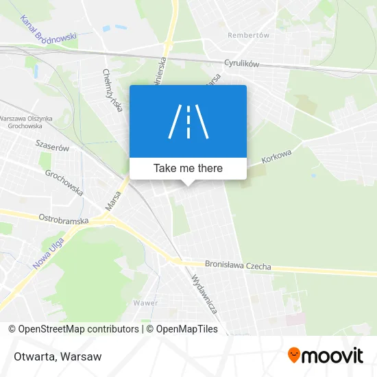 Карта Otwarta
