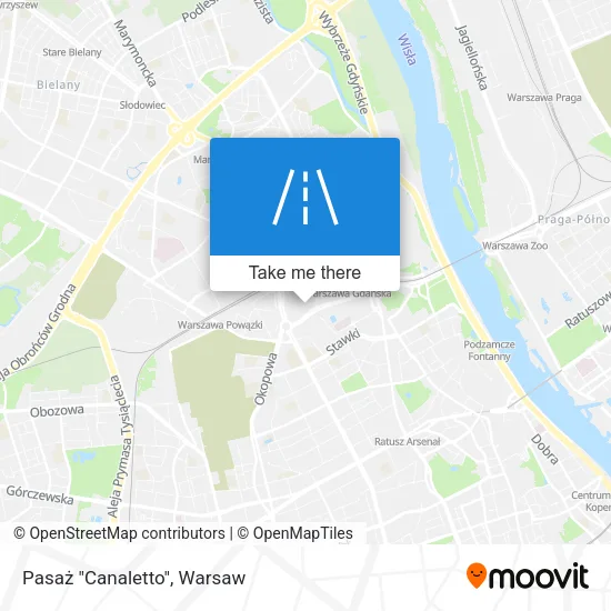 Карта Pasaż "Canaletto"