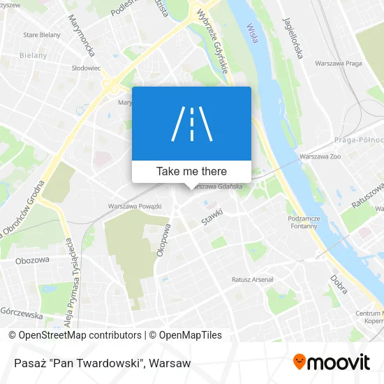Карта Pasaż "Pan Twardowski"