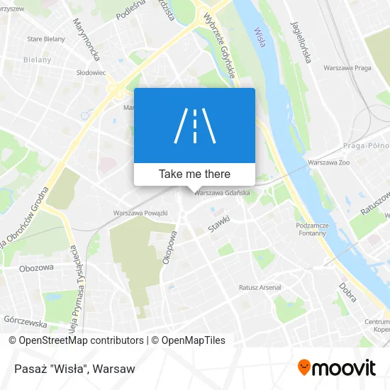 Карта Pasaż "Wisła"