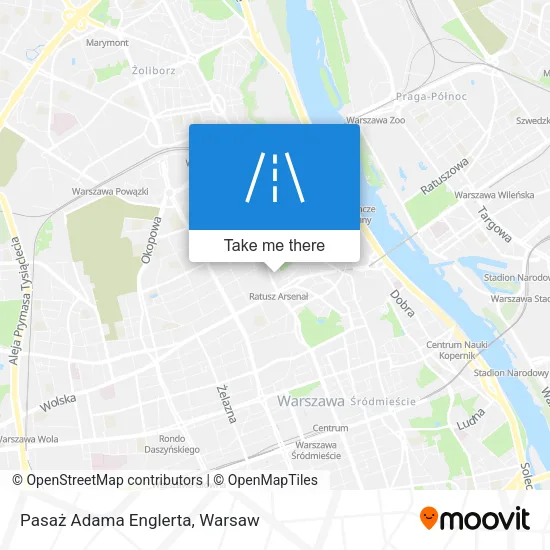 Карта Pasaż Adama Englerta