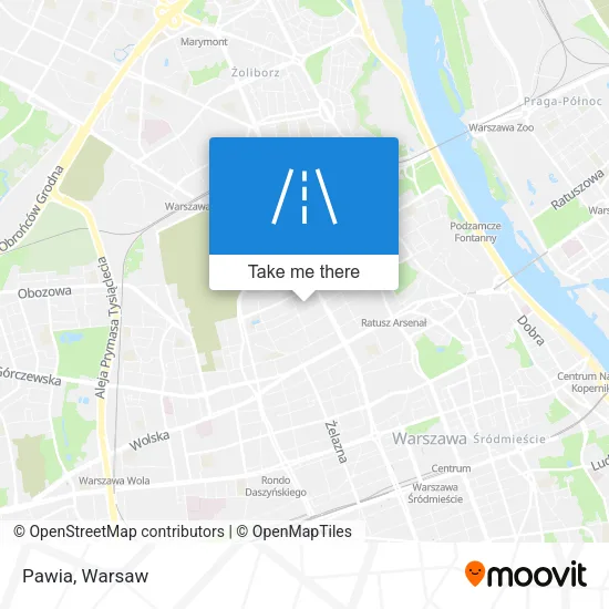 Карта Pawia