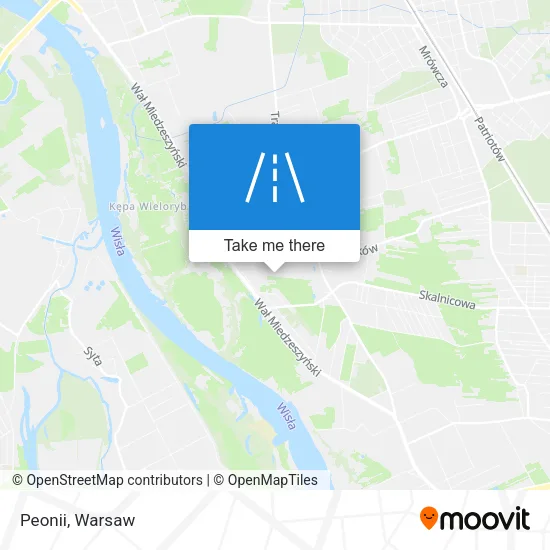 Карта Peonii