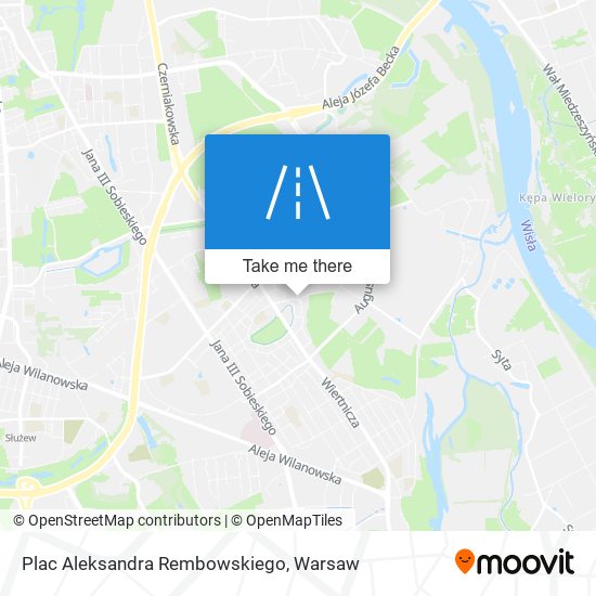 Plac Aleksandra Rembowskiego map