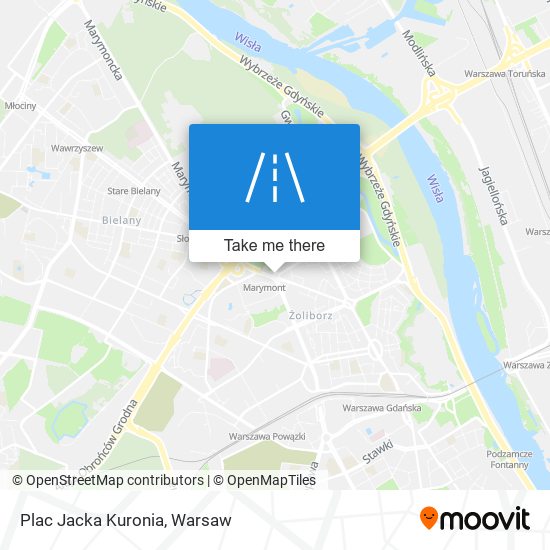 Plac Jacka Kuronia map