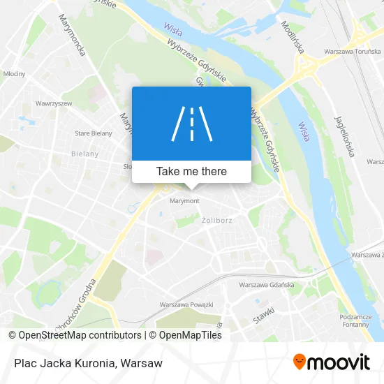 Карта Plac Jacka Kuronia