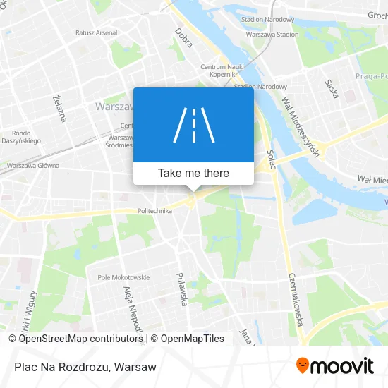 Карта Plac Na Rozdrożu