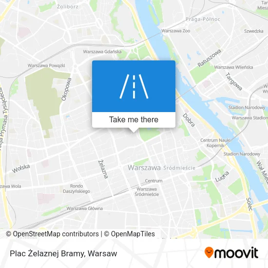 Карта Plac Żelaznej Bramy
