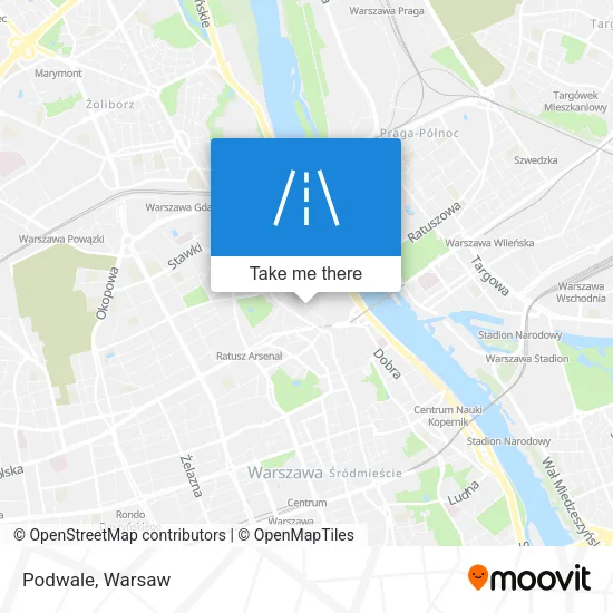 Карта Podwale