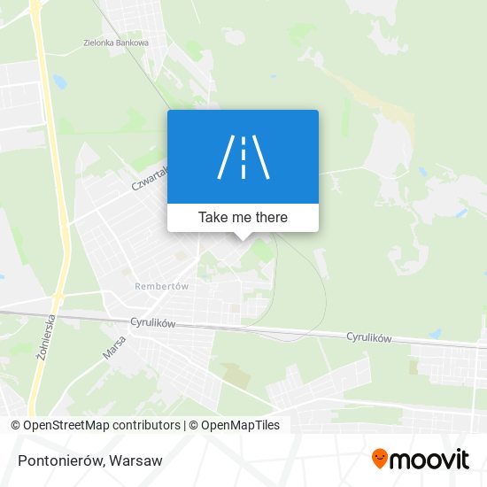 Pontonierów map