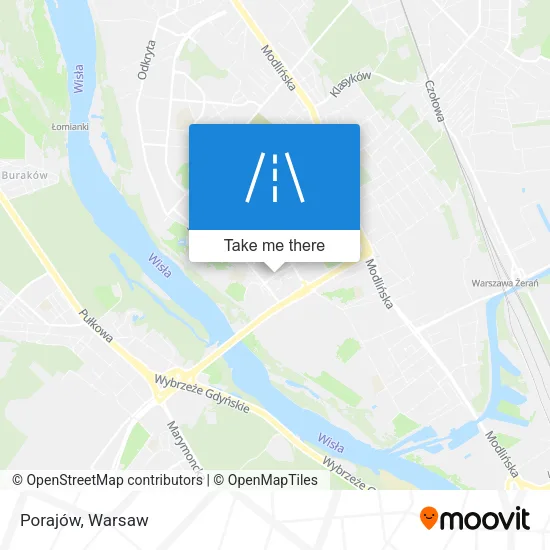 Карта Porajów