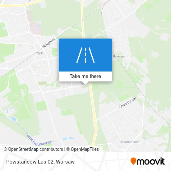 Карта Powstańców Las 02