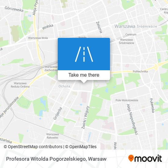 Profesora Witolda Pogorzelskiego map