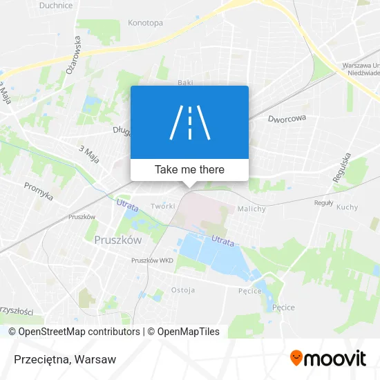 Карта Przeciętna