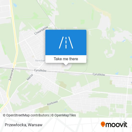 Przewłocka map