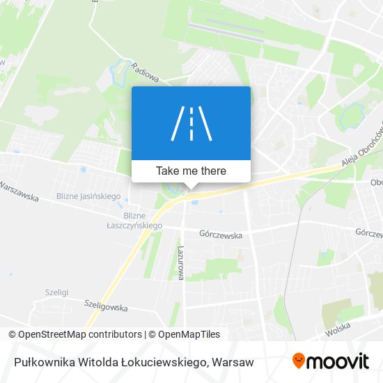 Карта Pułkownika Witolda Łokuciewskiego