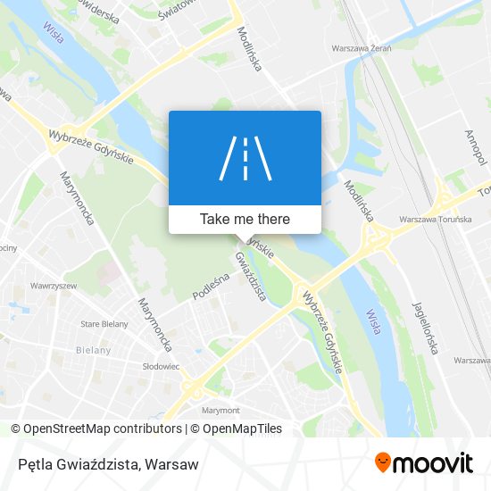 Pętla Gwiaździsta map