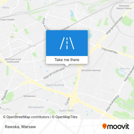 Карта Rawska
